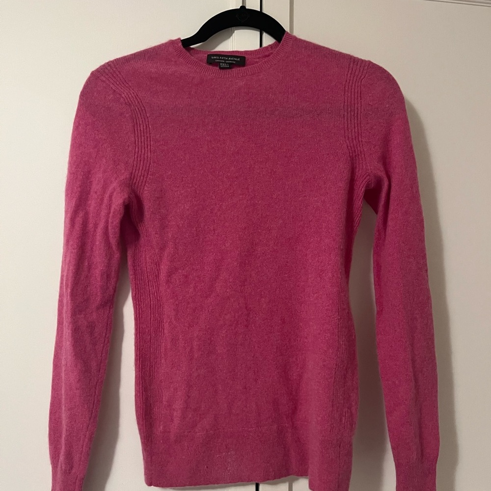 Saks cashmere sweater